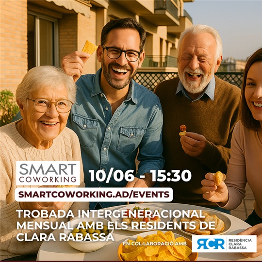Trobada intergeneracional mensual amb residents de Clara Rabassa